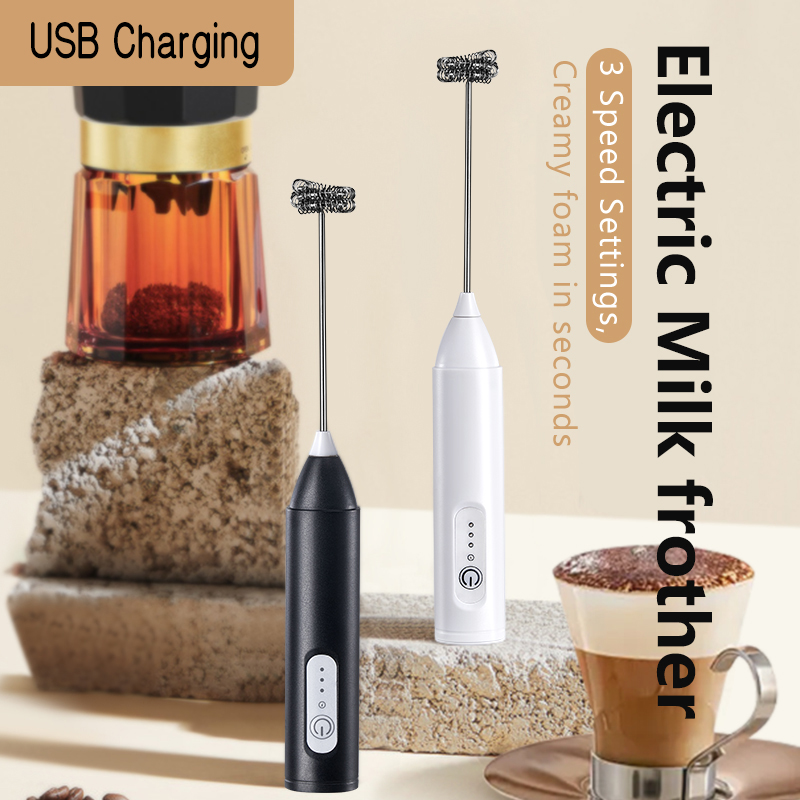 Pocket Coffee Maker - Pengocok susu elektrik tanpa kabel, pengaduk