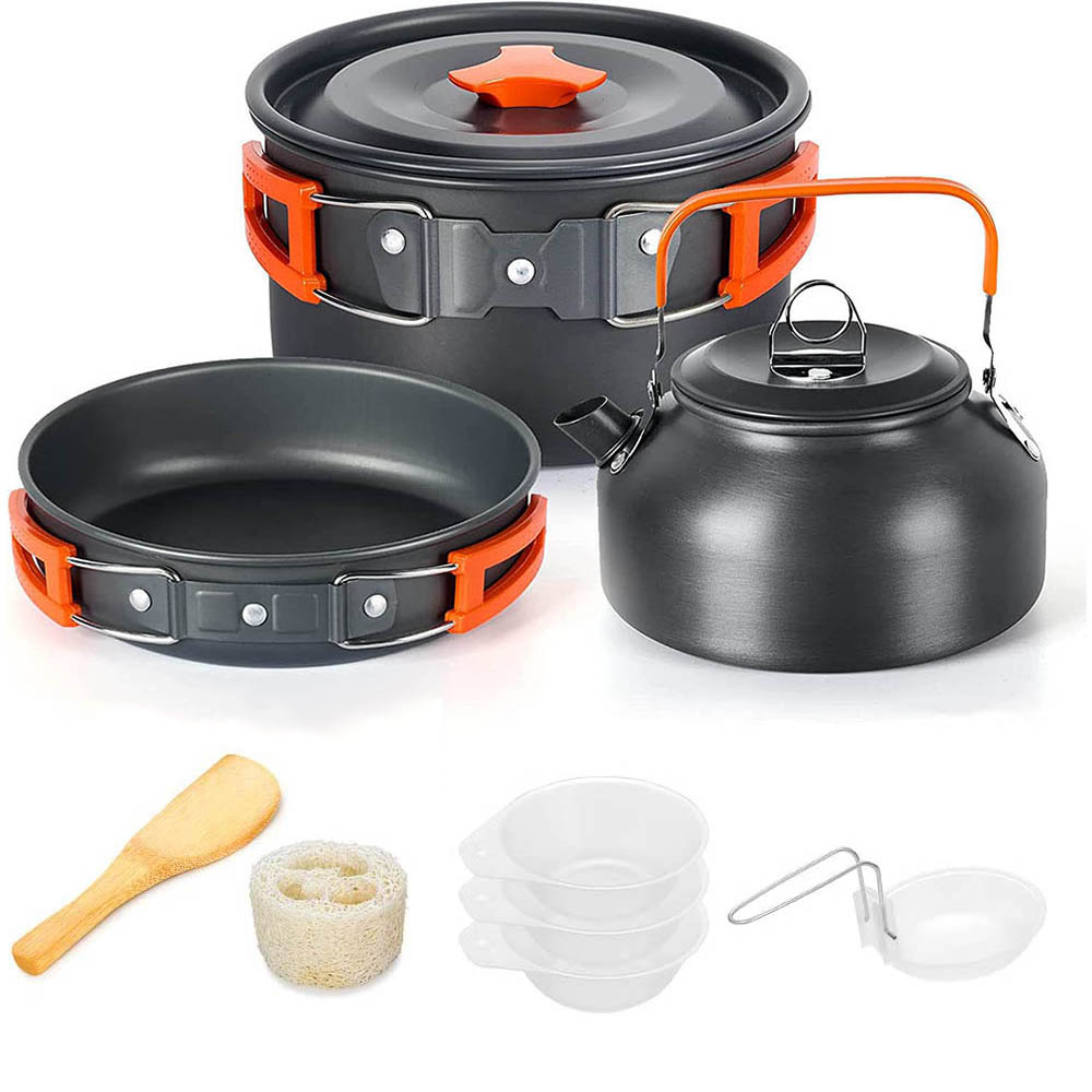 Camping Cooking Equipment Bag - Set Peralatan Masak Berkemah Luar Ruangan