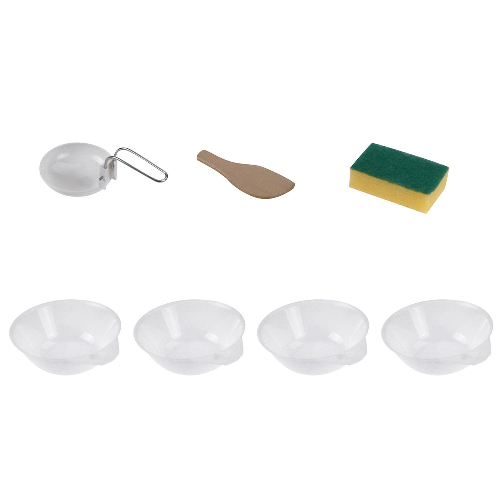 Camping Cooking Set Compact - 7 Buah Set Peralatan Makan Berkemah