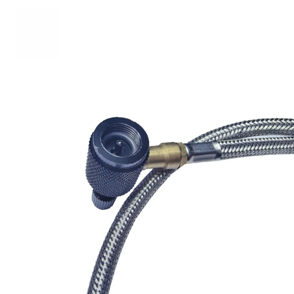 Camping Cooking Gas Canister - Selang Adaptor Kompor Hitam 1m untuk