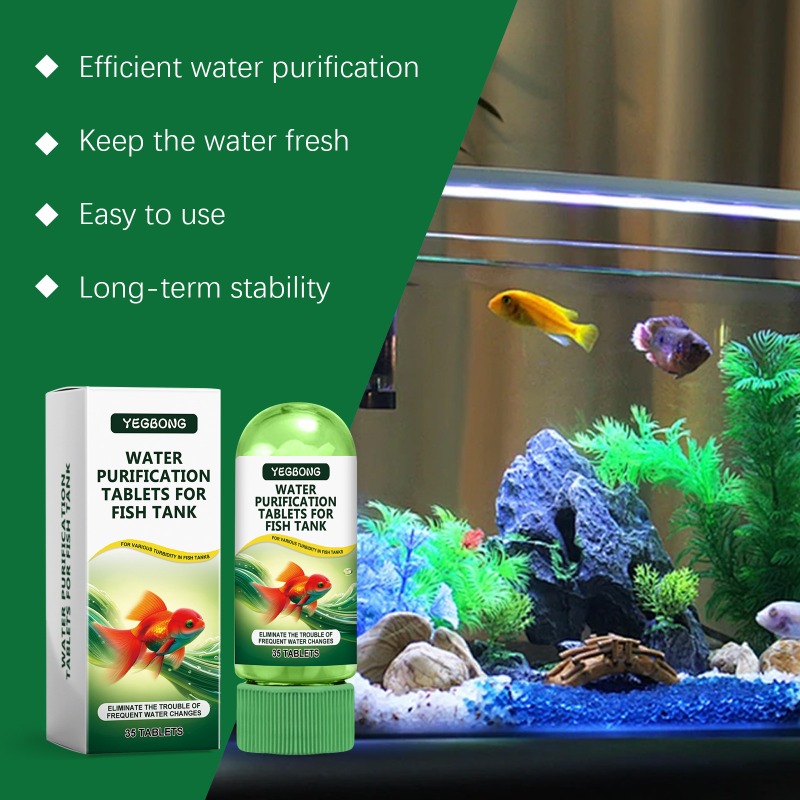 Water Purification Tablet - Tablet Pemurni Air Akuarium Efisien Menjaga