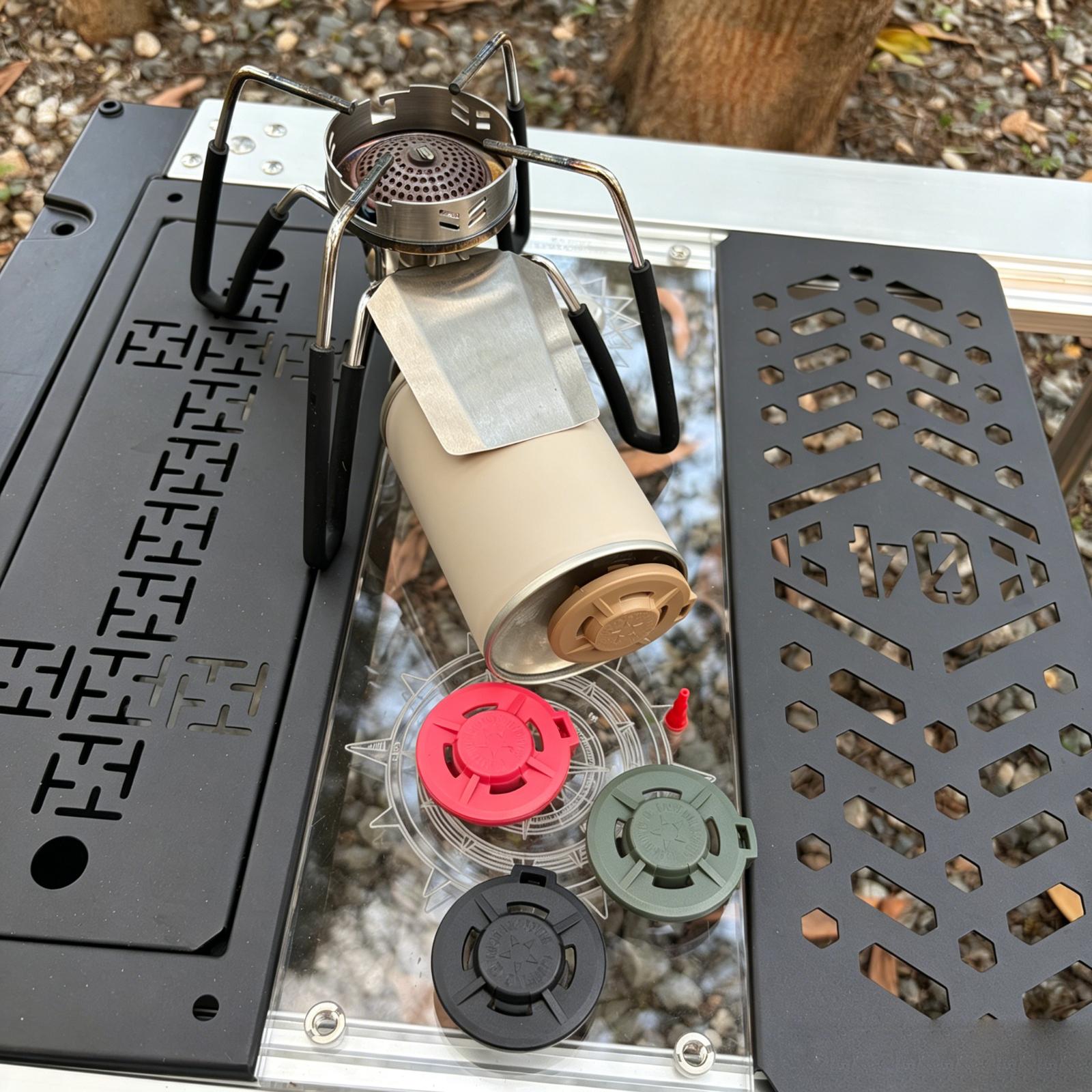 Camping Cooking Gas Canister - Tutup Tabung Bahan Bakar Butana Pelindung