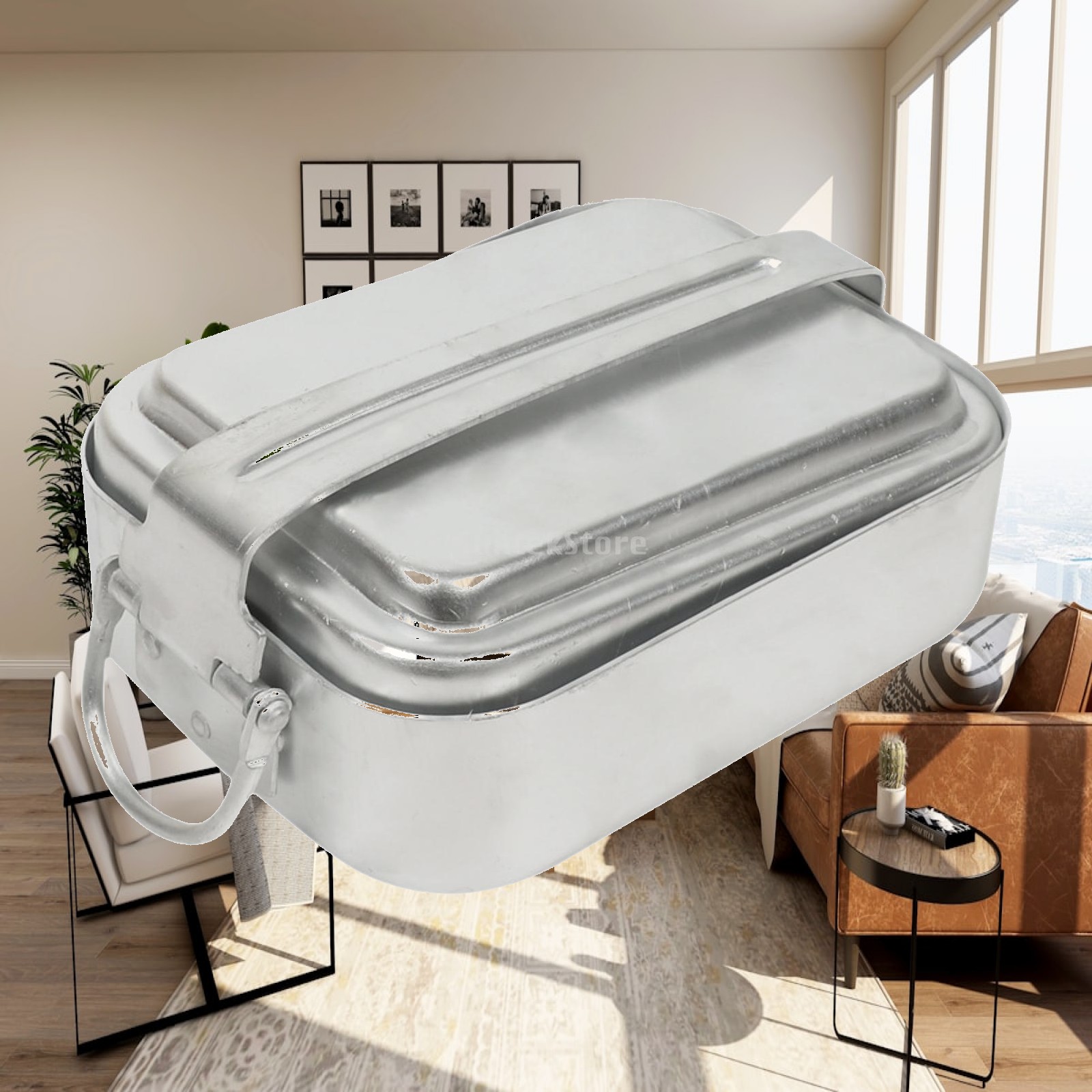 Camping Cooking Kit Box - Peralatan Masak Camping Mess Tin, Peralatan