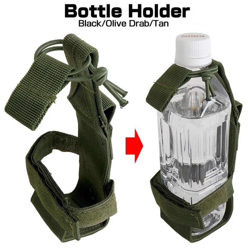 Camping Cooking Can - Tempat Botol Air MOLLE, Kantong Pembawa