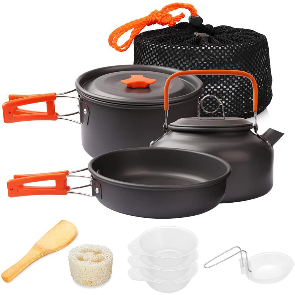 Camping Cooking Equipment Bag - 1 Buah/1Set Peralatan Masak Berkemah Set