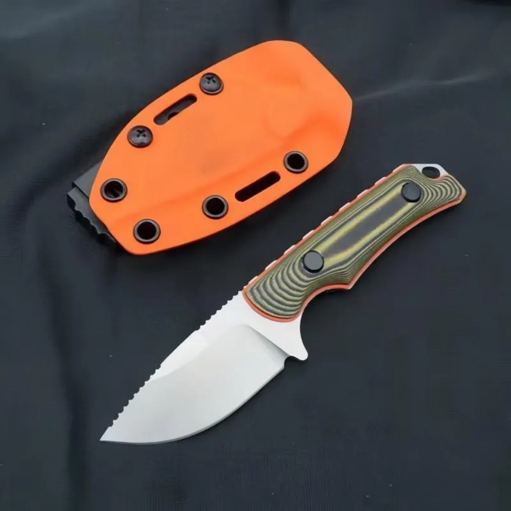 Camping Cooking Knife With Sheath - Alat Pancing Ringan 15017 Pisau Lurus