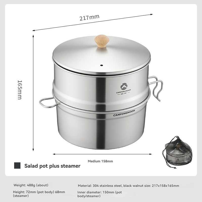 Camping Cooking Snow - Panci serbaguna untuk berkemah S371-C1 dengan
