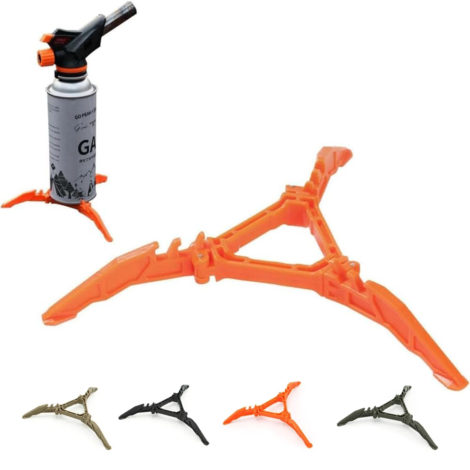 Camping Cooking Windshield - Braket Tangki Bensin Tripod Anti Dumping