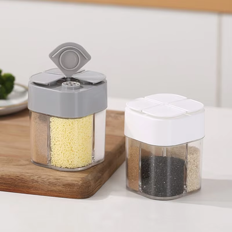 Camping Cooking Kits - 4 in 1 Wadah Bumbu Plastik