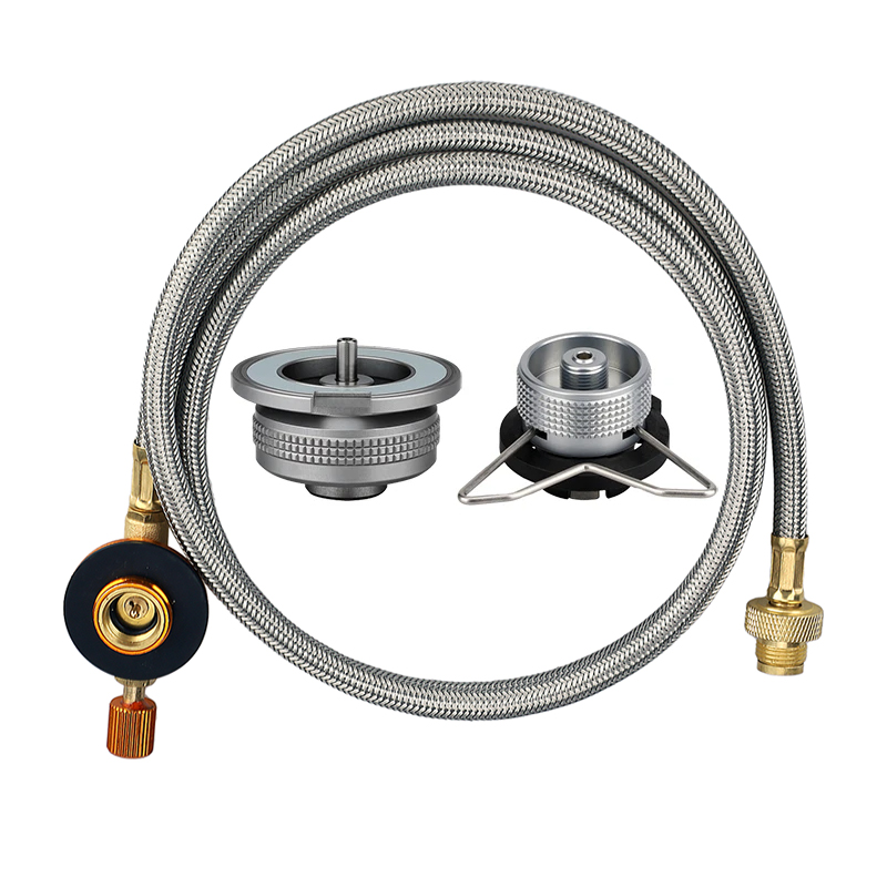 Camping Cooking Windshield - Adaptor Gas Kompor Luar Ruangan Konverter