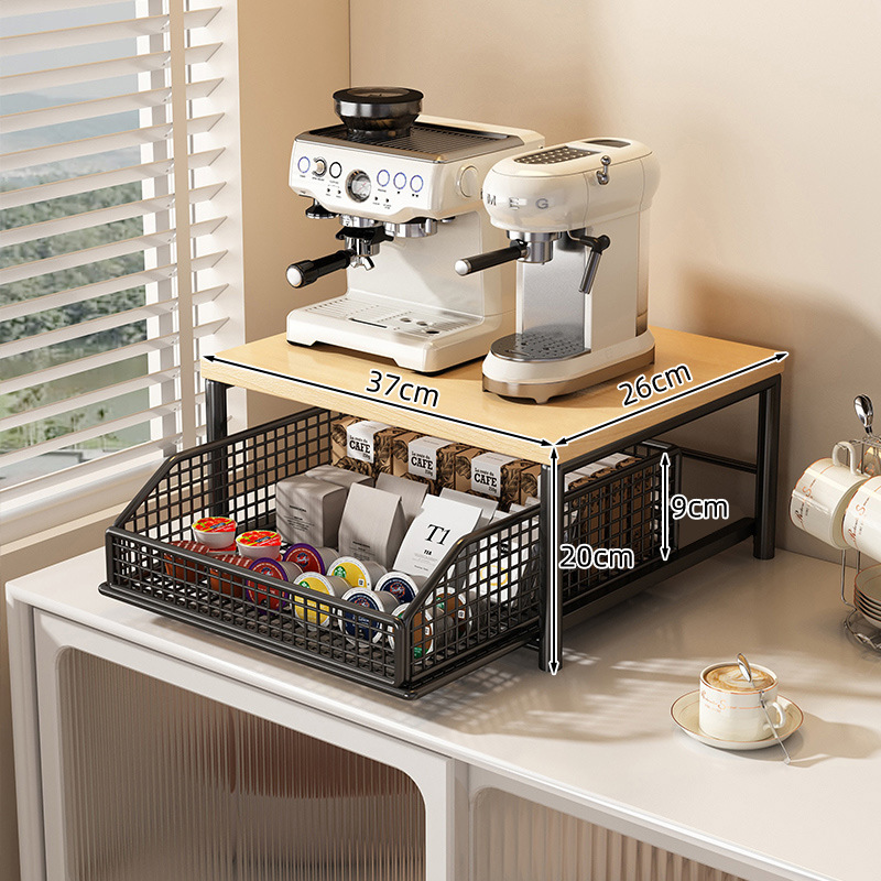 Pocket Coffee Maker - Rak Penyimpanan Mesin Kopi, Organizer Laci