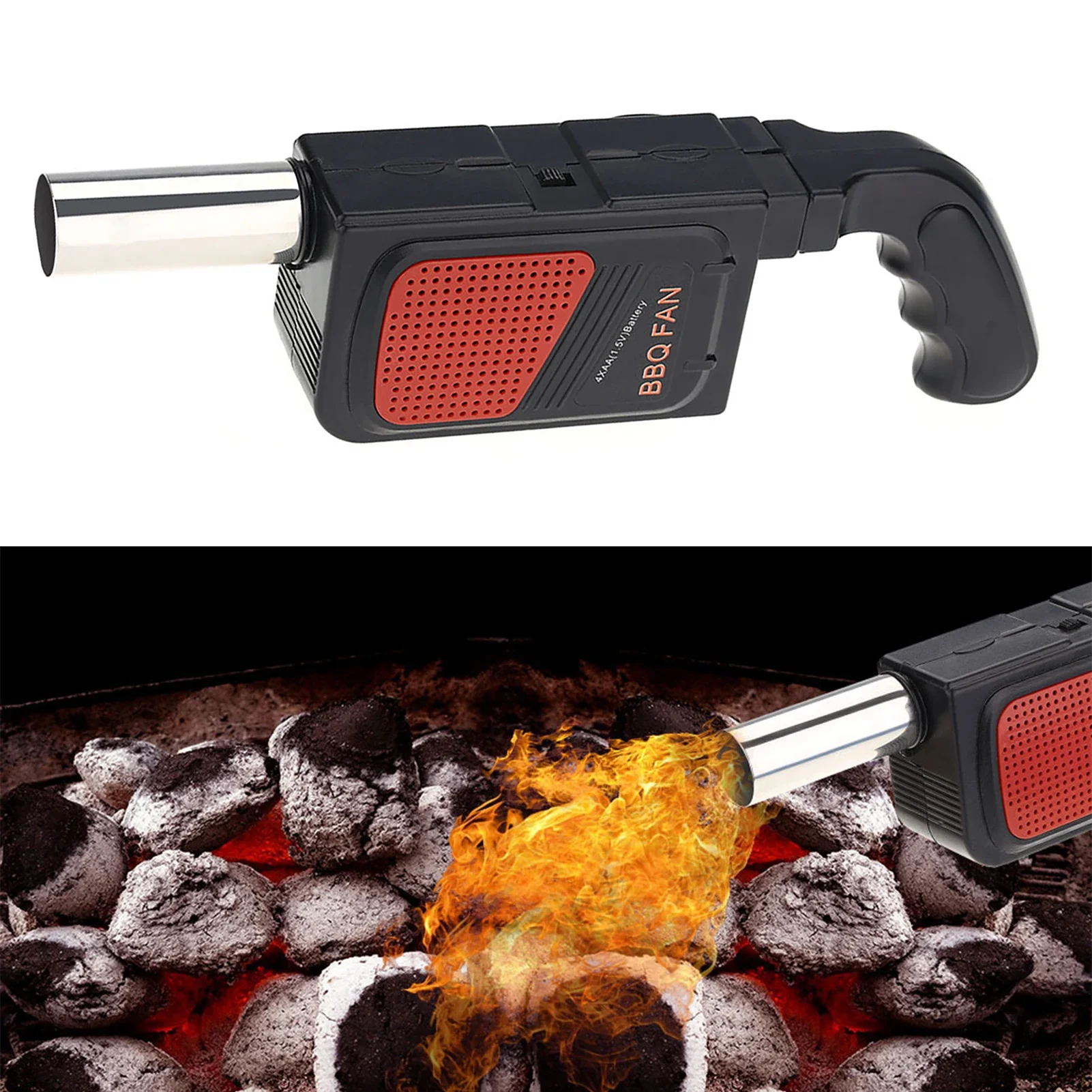 Camping Cooking Tools - Kipas BBQ Elektrik Genggam Portabel untuk