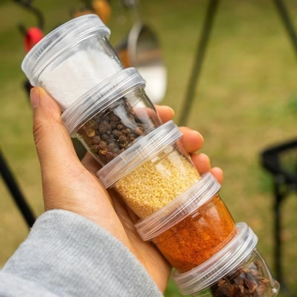 Spice Kit Compact - Kit Bumbu Berkemah Portabel 5 Botol