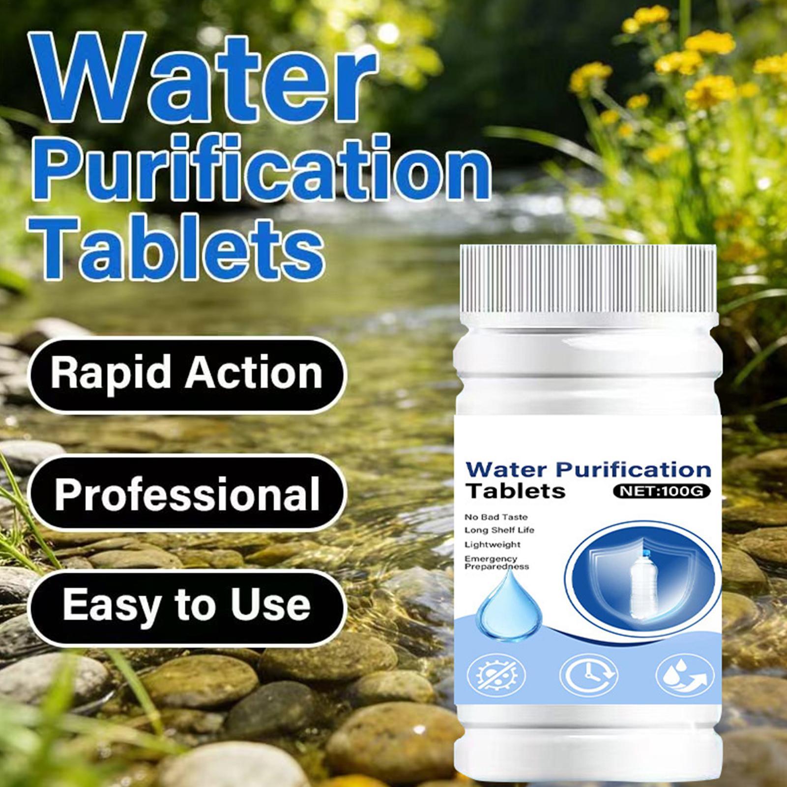 Water Purification Tablet - Tablet Pemurni Air Minum Portabel Efektif