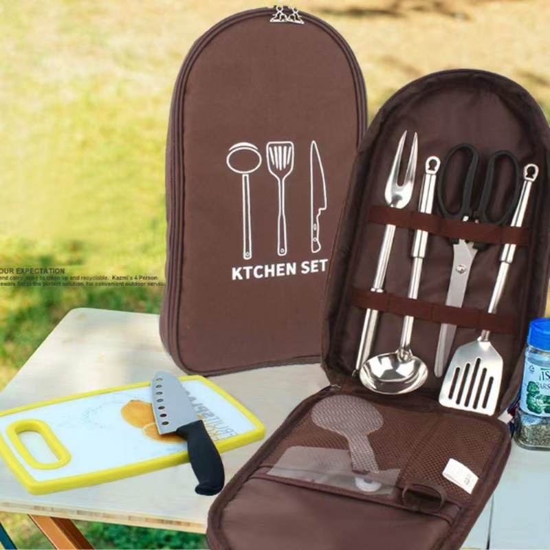 Tas Organizer Peralatan Memasa - Camping Cooking Equipment Bag ulasan dan harga