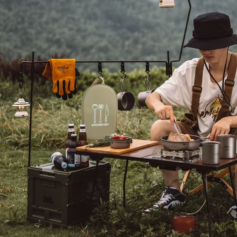 Tas Organizer Peralatan Memasa - Camping Cooking Equipment Bag ulasan dan harga