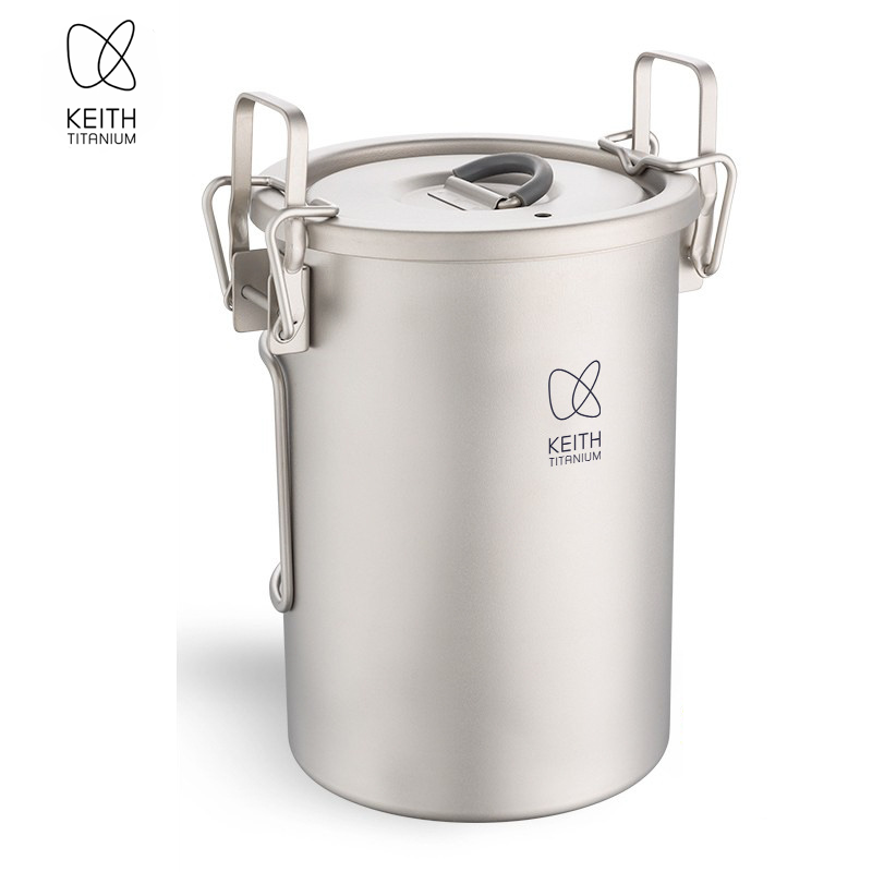 KEITH Panci Nasi Titanium Murn - Camping Cooking Tools ulasan dan harga