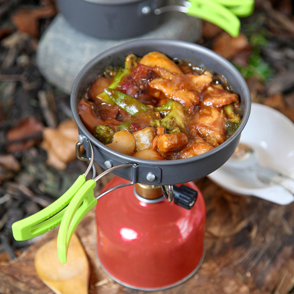 10Pcs Set Peralatan Masak Ring - Camping Cooking Backpack ulasan dan harga