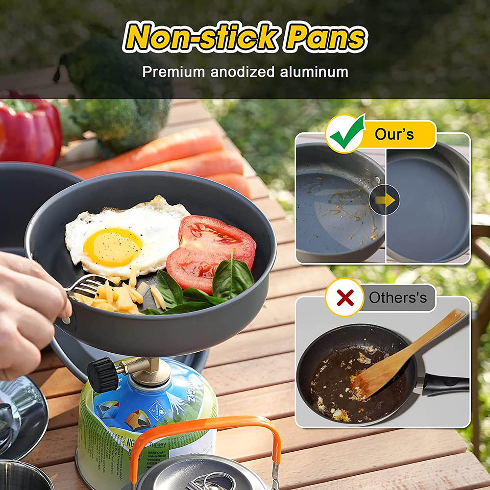 Set Peralatan Masak Berkemah L - Camping Cooking Equipment Bag ulasan dan harga