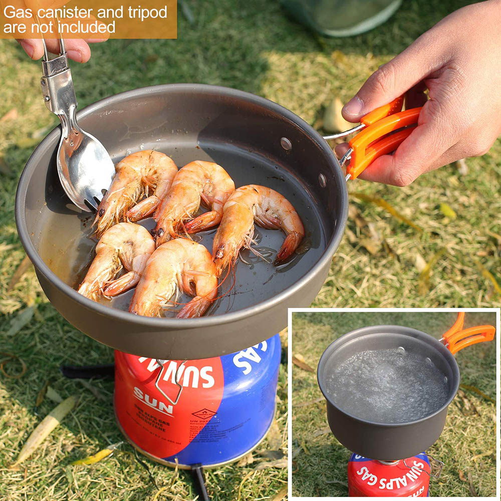 Set Peralatan Masak Berkemah L - Camping Cooking Equipment Bag ulasan dan harga