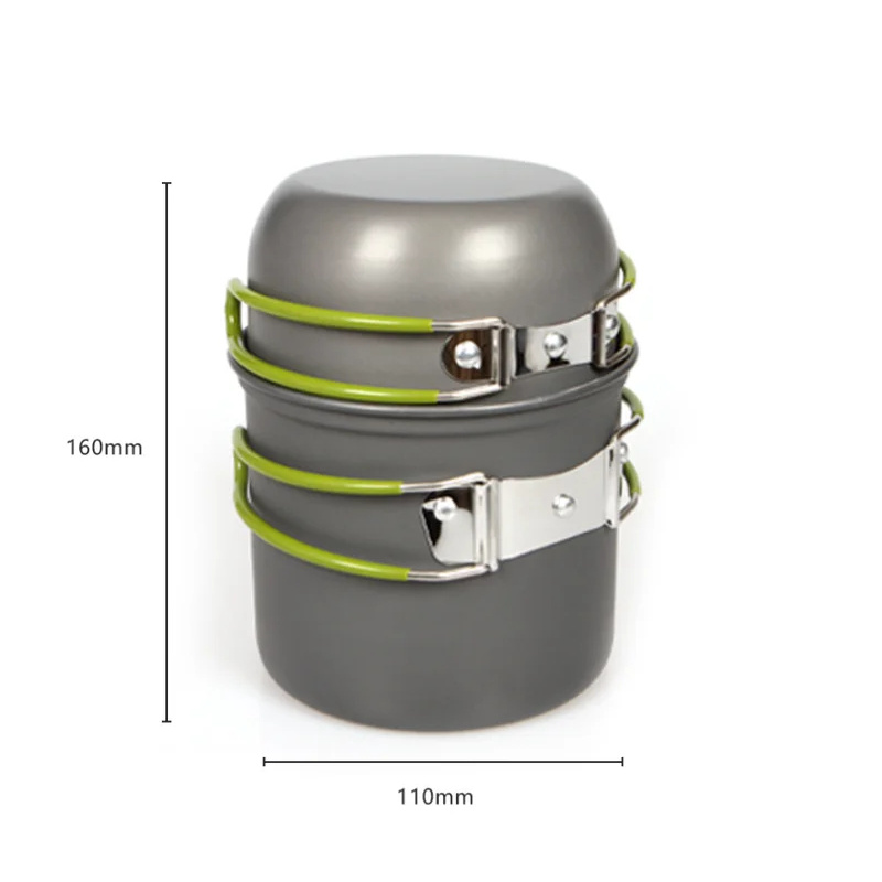 Set Peralatan Masak Camping Ul - Camping Cooking Mess Kit ulasan dan harga