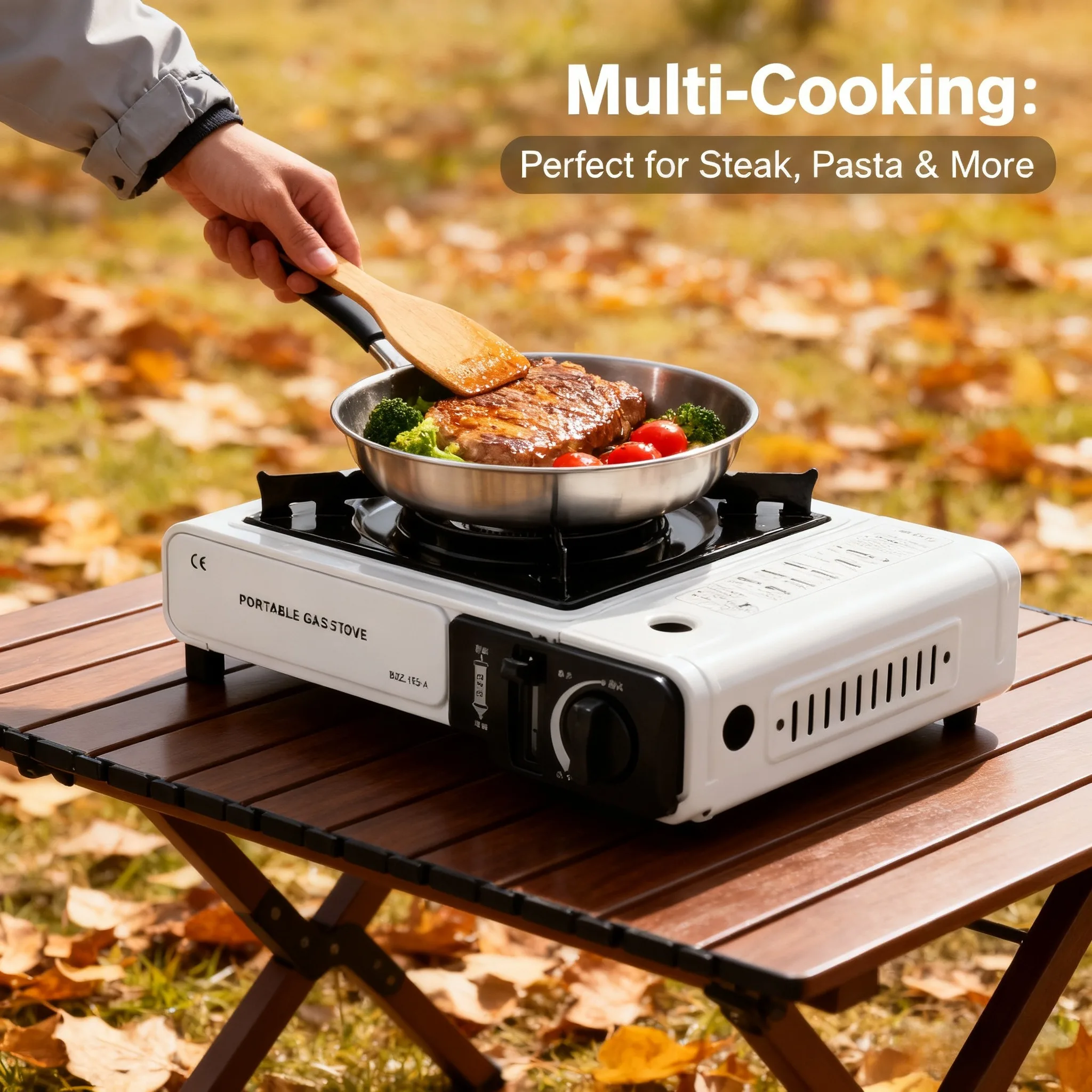 Kompor Gas Portabel untuk Luar - Camping Cooking Windshield ulasan dan harga