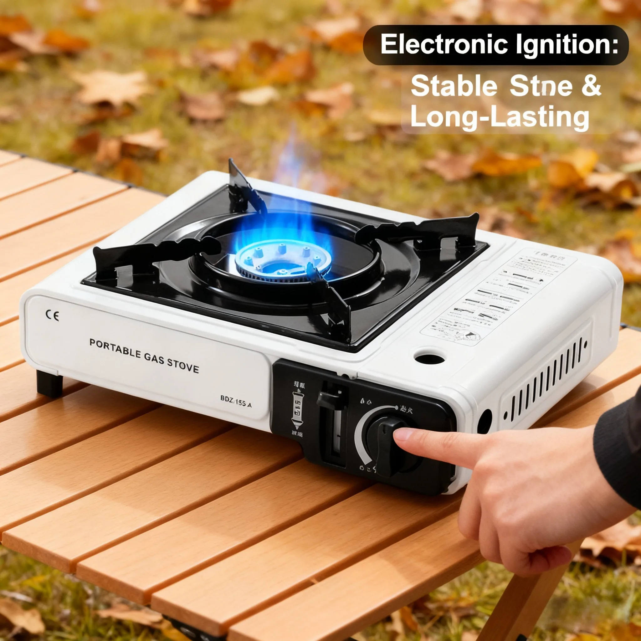Kompor Gas Portabel untuk Luar - Camping Cooking Windshield ulasan dan harga