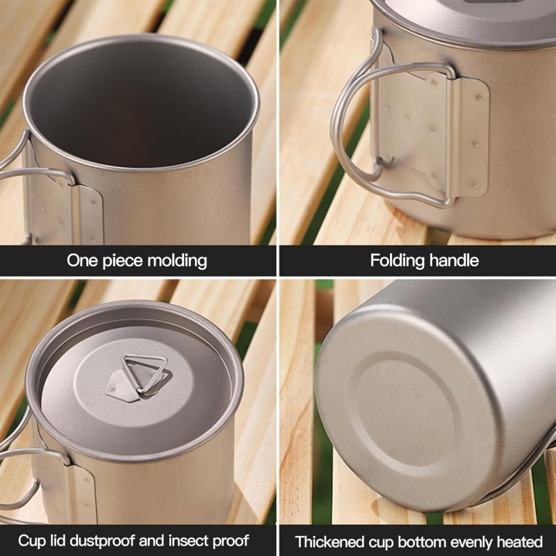 Mug Camping Titanium dengan Ga - Camping Cooking Unit ulasan dan harga