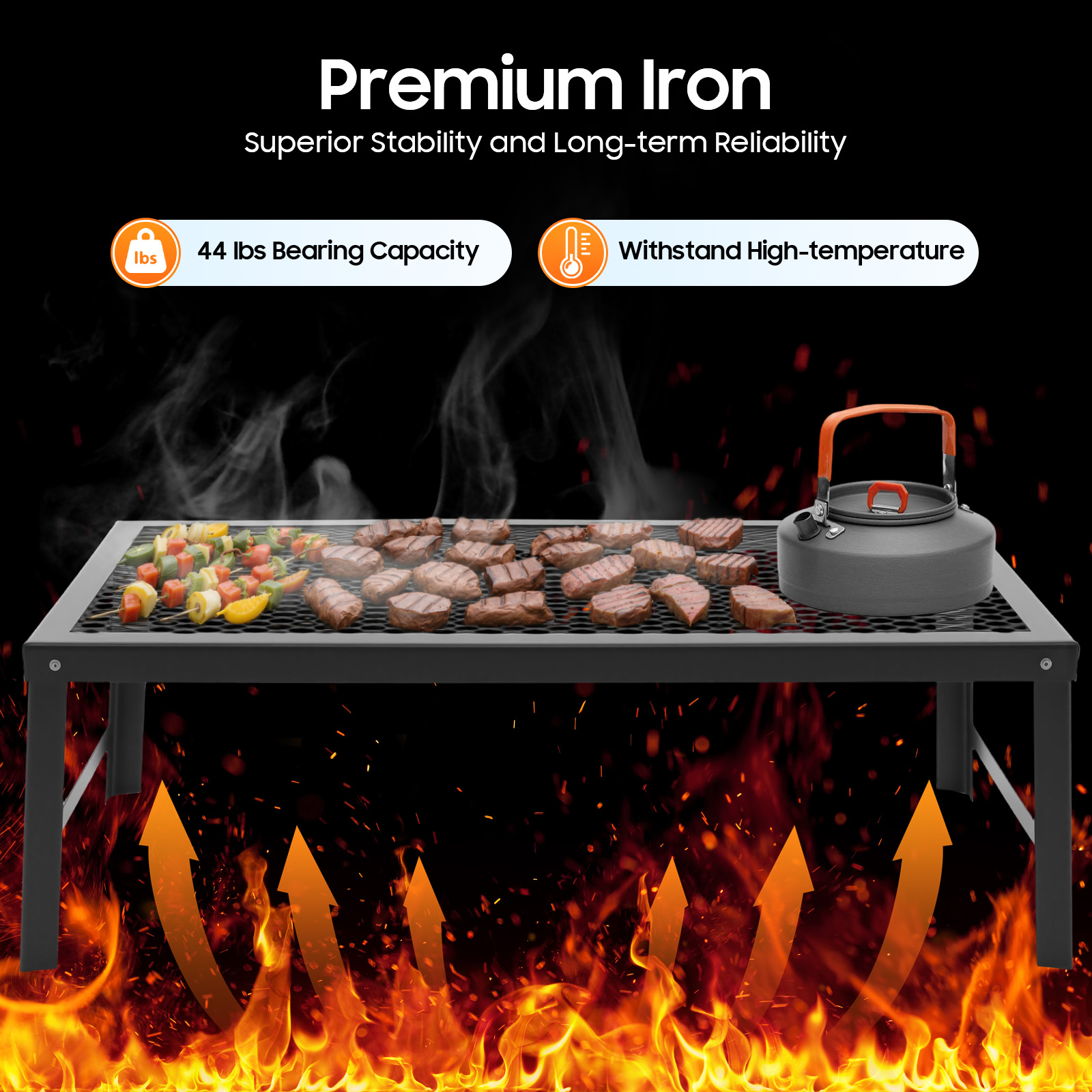Panggangan Api Unggun, Set BBQ - Camping Cooking Set Compact ulasan dan harga