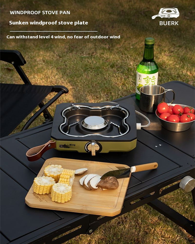 Buerk Kompor Gas Luar Ruangan  - Camping Cooking Windshield ulasan dan harga