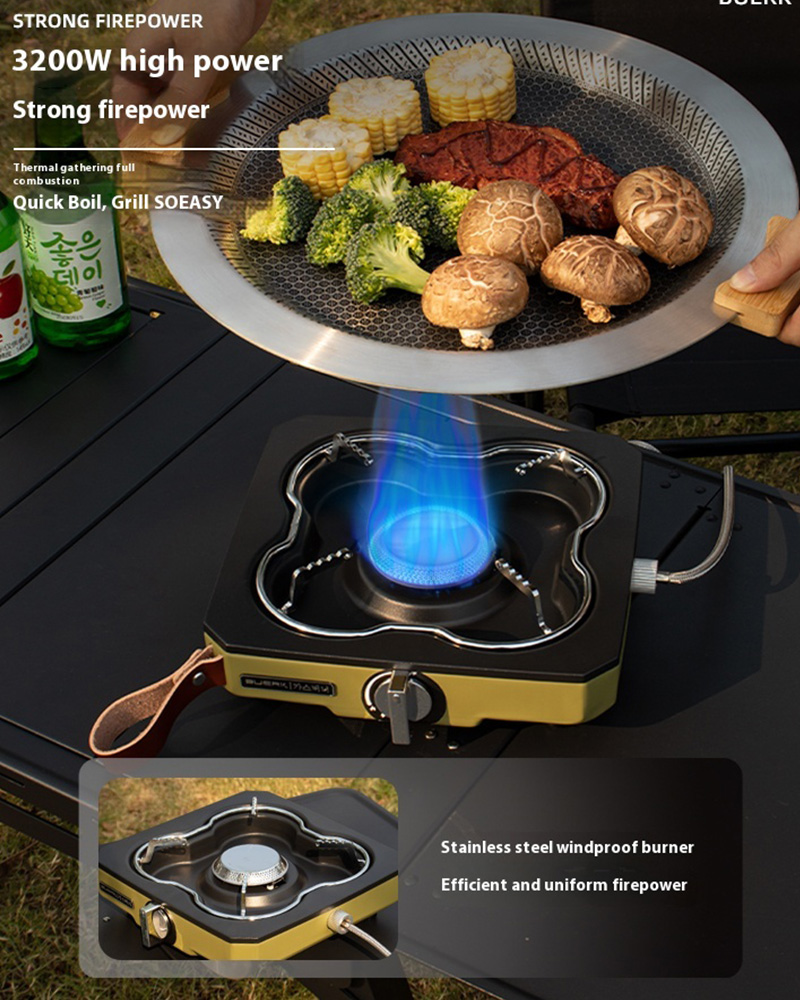 Buerk Kompor Gas Luar Ruangan  - Camping Cooking Windshield ulasan dan harga