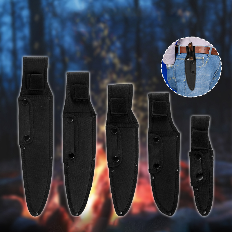 Koki sarung pisau Oxford tahan - Camping Cooking Knife With Sheath ulasan dan harga