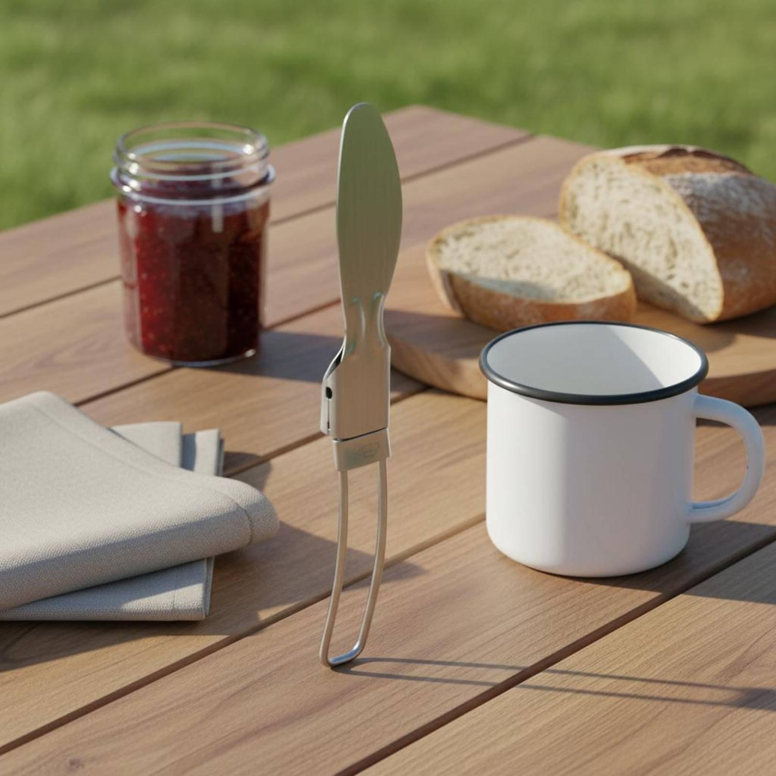 Peralatan Makan Lipat Kompak S - Camping Cooking Set Compact ulasan dan harga