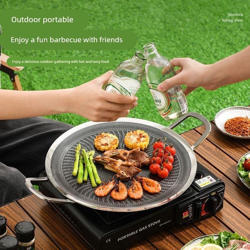 Panci Panggangan BBQ Multifung - Camping Cooking Sets ulasan dan harga