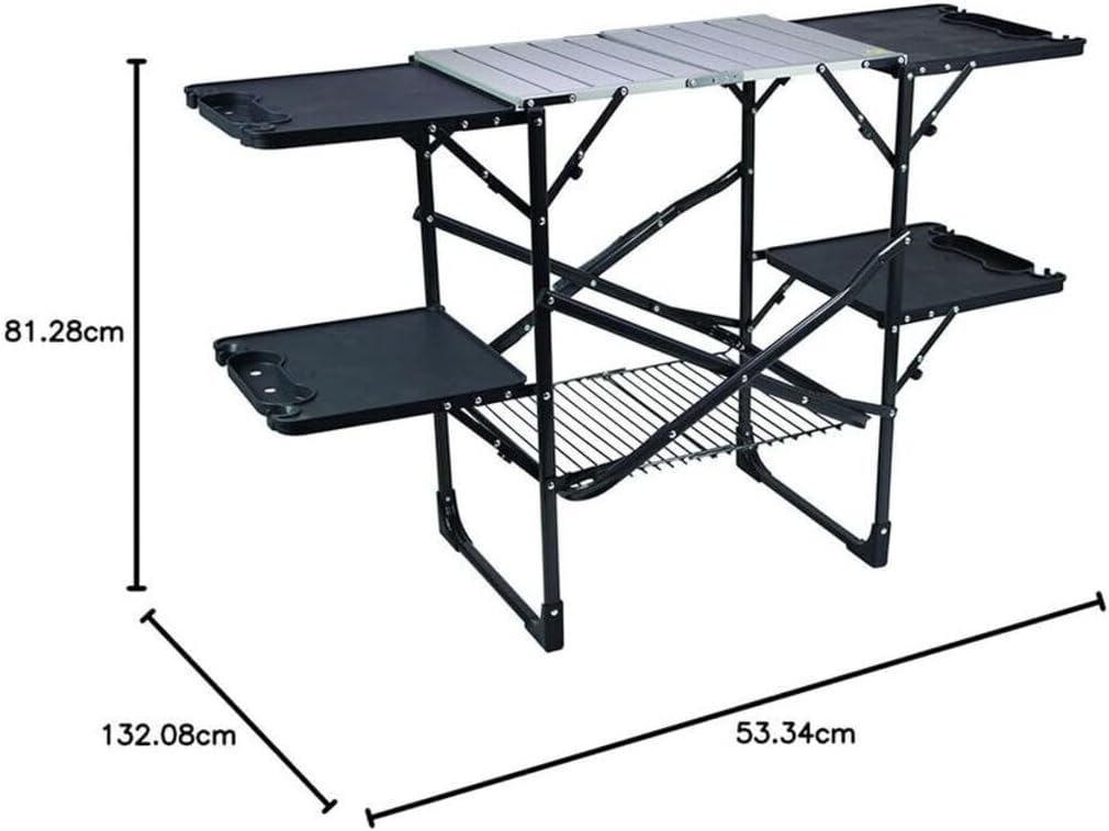 Meja Dapur Lipat Portabel untu - Camping Cooking Area ulasan dan harga