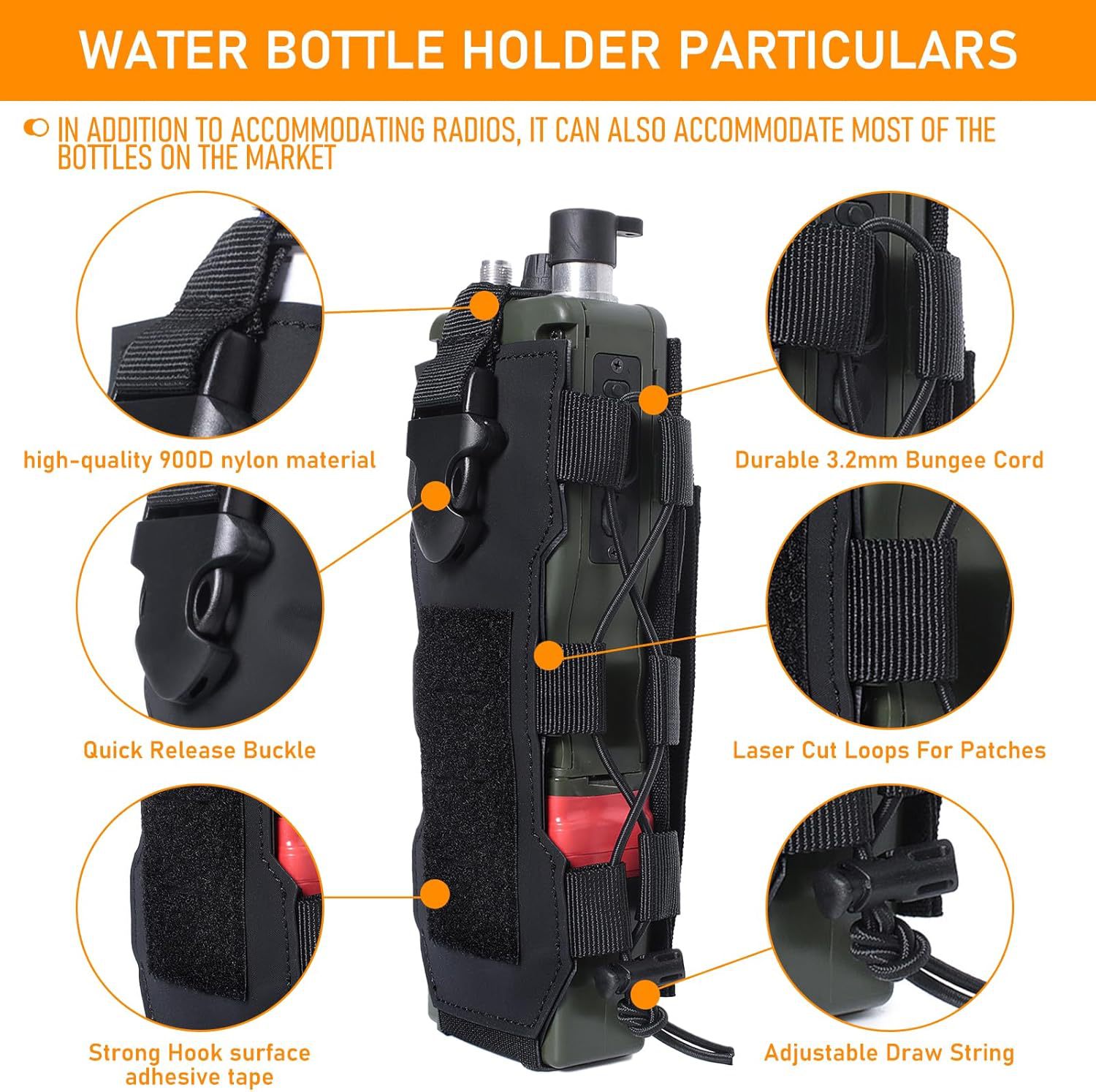Kantong Botol Air Molle, Sarun - Camping Cooking Can ulasan dan harga
