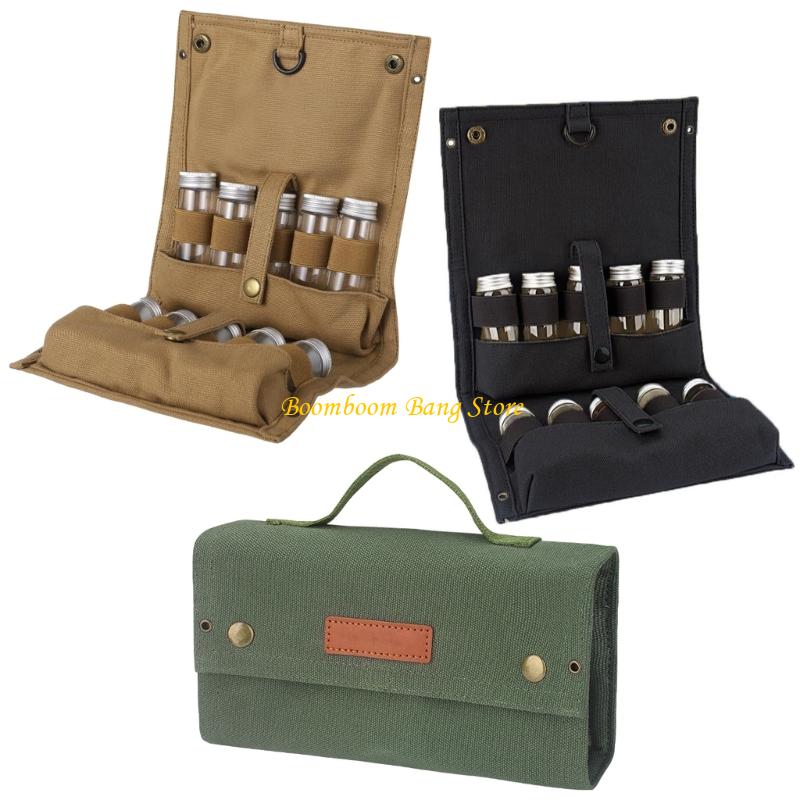 Tas Bumbu Kanvas Lipat 270C Ta - Spice Kit Compact ulasan dan harga