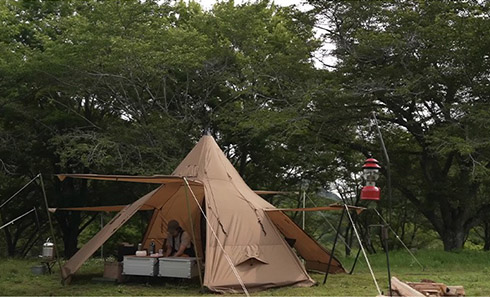 Tenda Piramida Camping dengan  - Camping Cooking Snow ulasan dan harga
