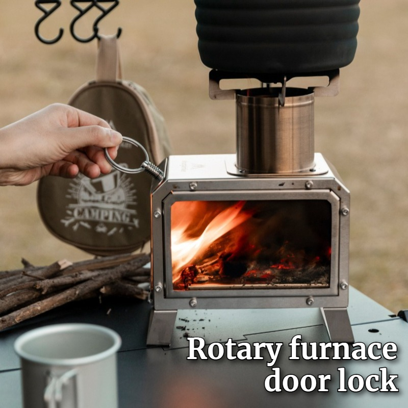 Kompor Kayu Bakar Persegi Stai - Camping Cooking Area ulasan dan harga