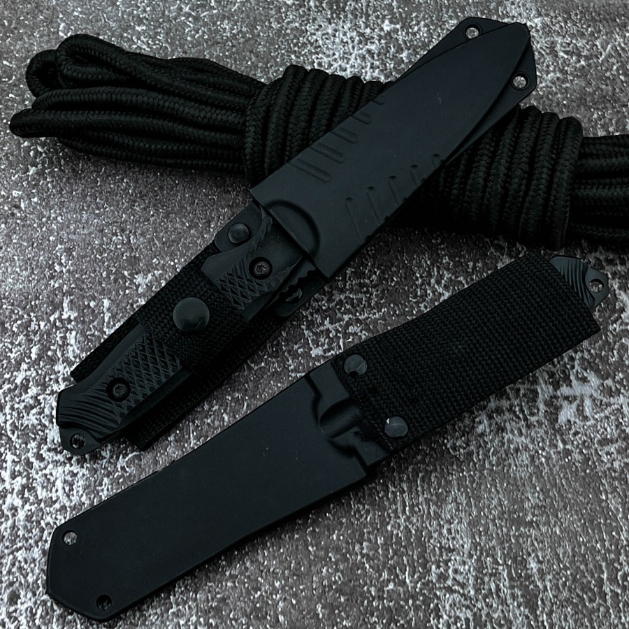 Pisau Darurat Luar Ruangan Ber - Camping Cooking Knife With Sheath ulasan dan harga