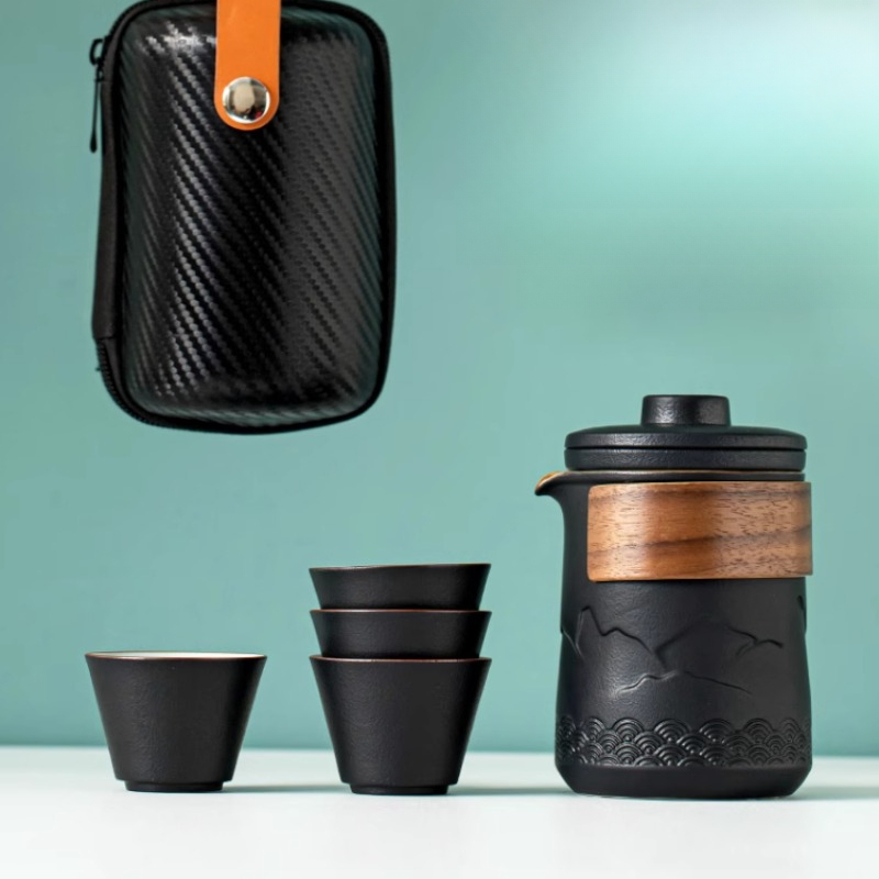 Set Teh Perjalanan Portabel Sa - Camping Cooking Utilities ulasan dan harga