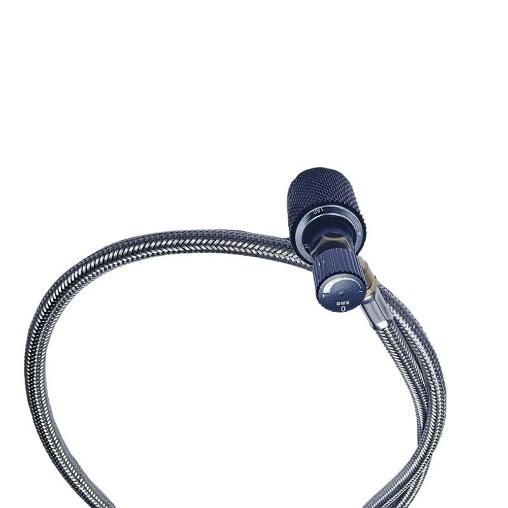 Selang Adaptor Kompor Hitam 1m - Camping Cooking Gas Canister ulasan dan harga