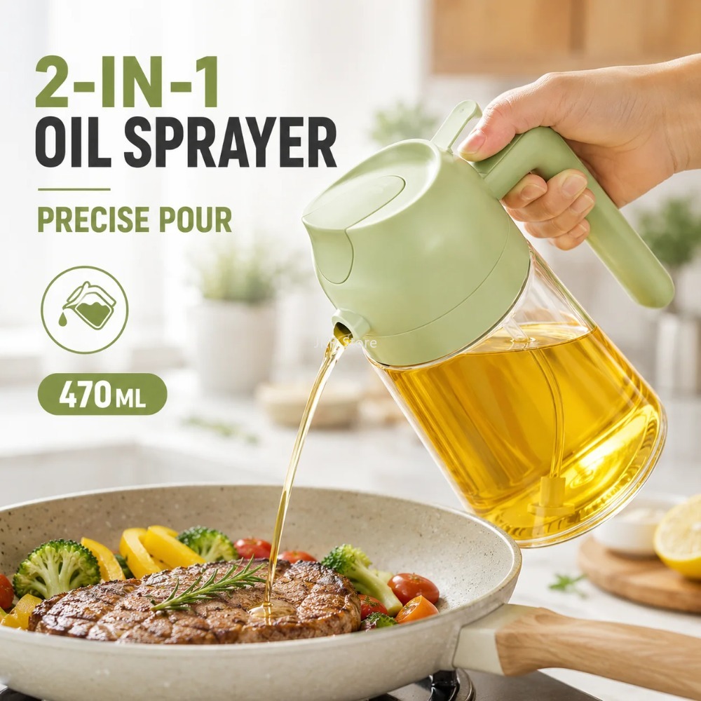 Botol Semprot Minyak Zaitun 2  - Camping Cooking Area ulasan dan harga