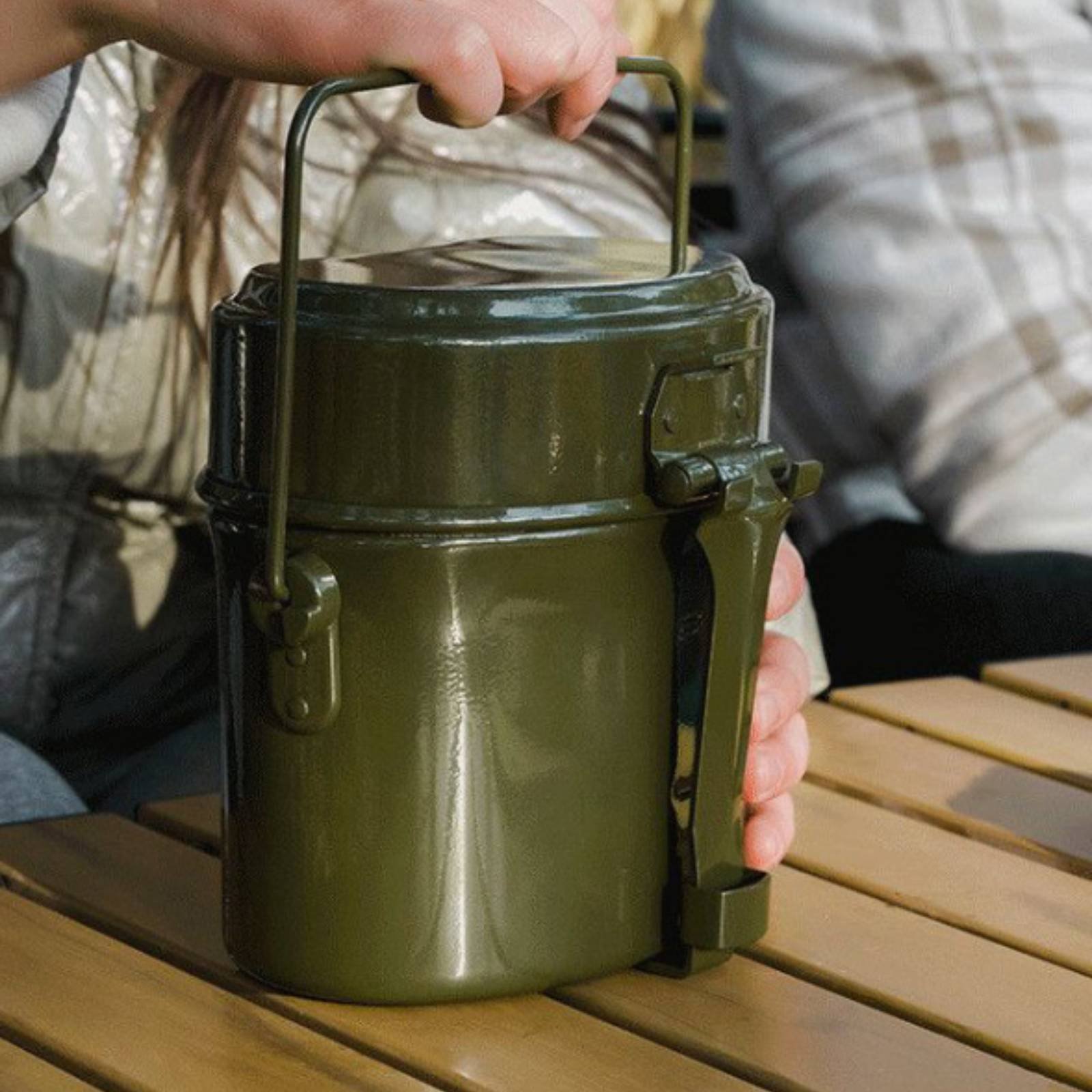 Peralatan Masak Desain Jerman  - Camping Cooking Mess Kit ulasan dan harga