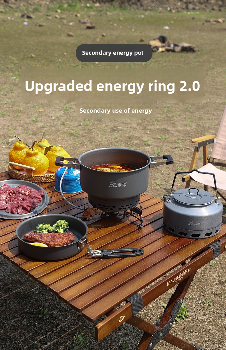 Set lengkap peralatan piknik l - Camping Cooking Sets ulasan dan harga