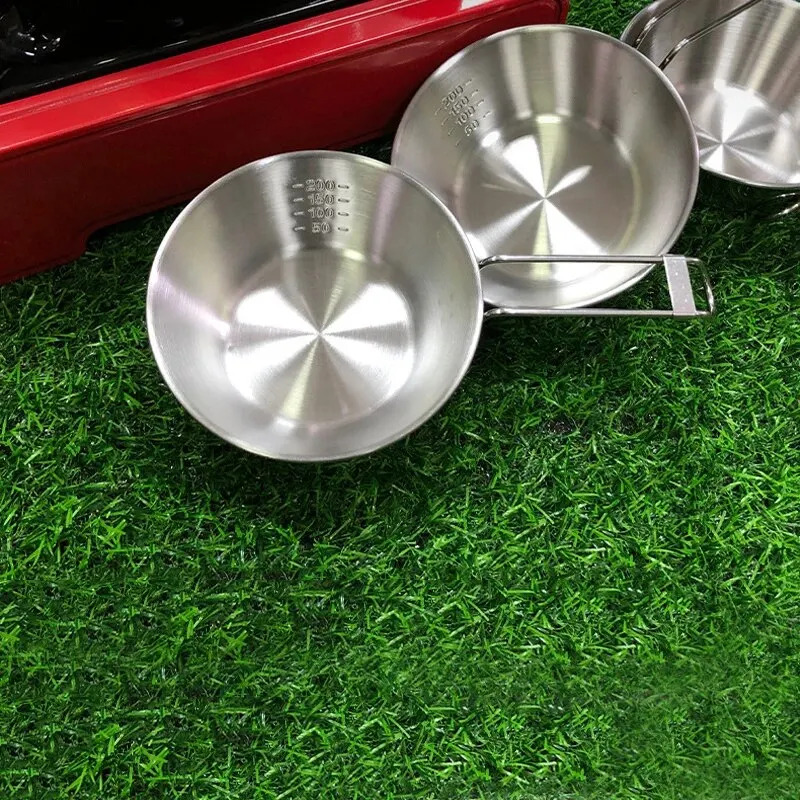 Mangkuk Salju Baja Tahan Karat - Camping Cooking Snow ulasan dan harga