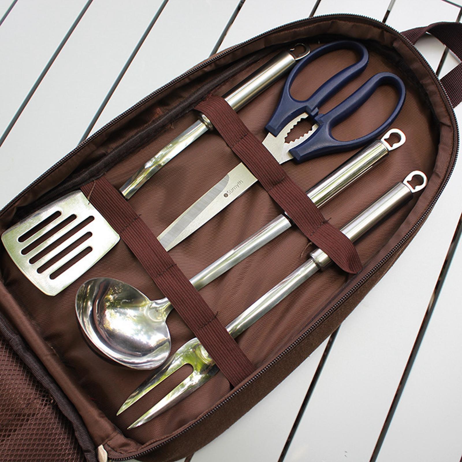 Set peralatan dapur Kemah, 7 b - Camping Cooking Equipment Bag ulasan dan harga