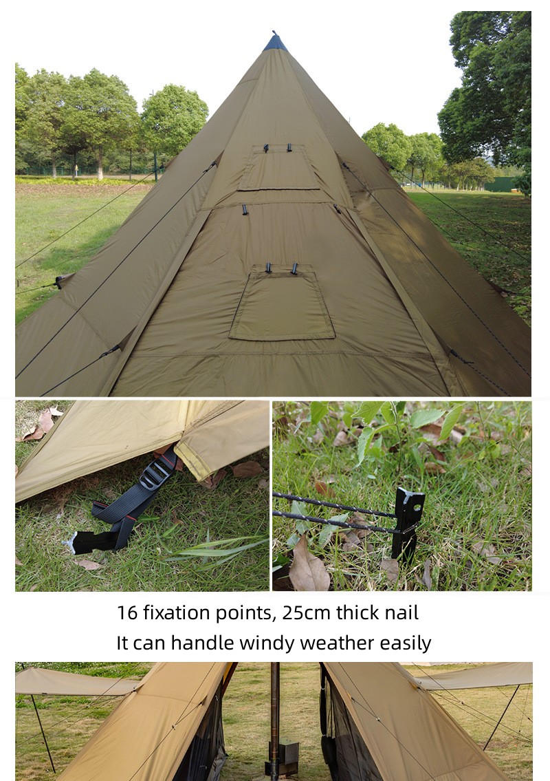 Tenda Camping Piramida Dengan  - Camping Cooking Snow ulasan dan harga