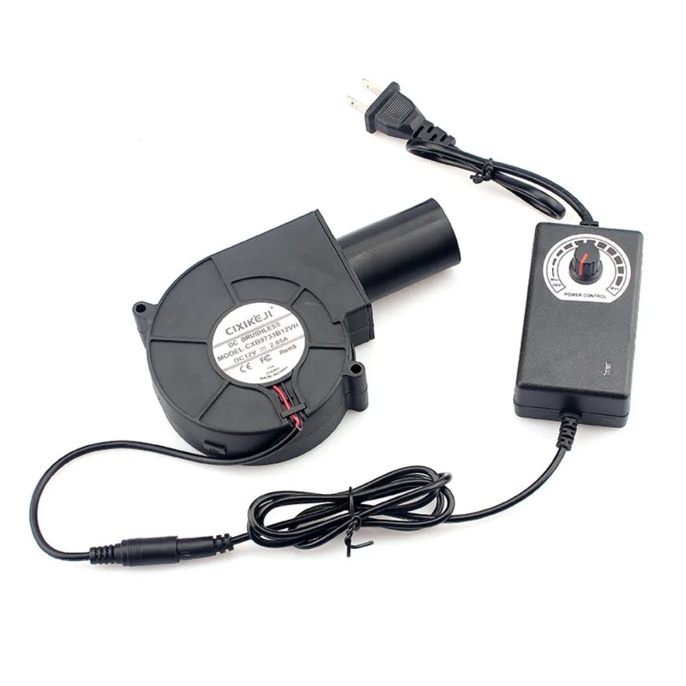 Peniup BBQ Elektrik 220V Kipas - Camping Cooking Tools ulasan dan harga