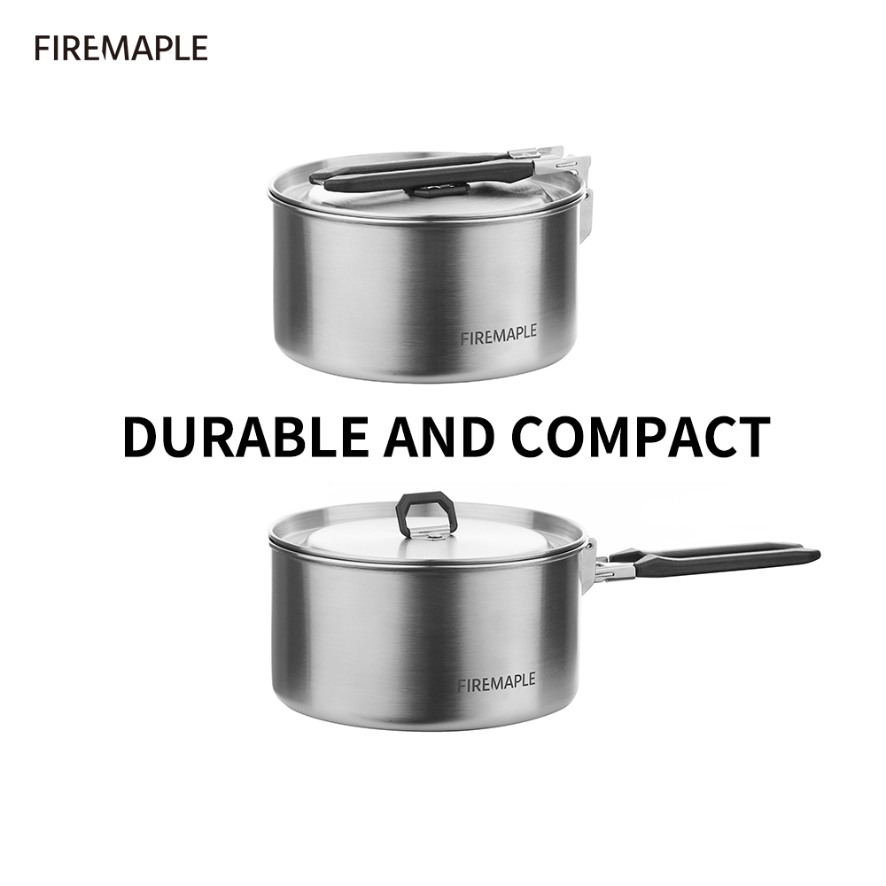 Peralatan Masak Berkemah Maple - Camping Cooking Set Compact ulasan dan harga